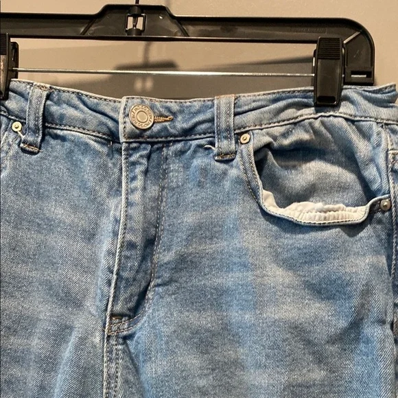 Indigo Rein Light Wash Ripped Jeans Distressed Ankle Denim Grunge Y2K 11 - Picture 2 of 6